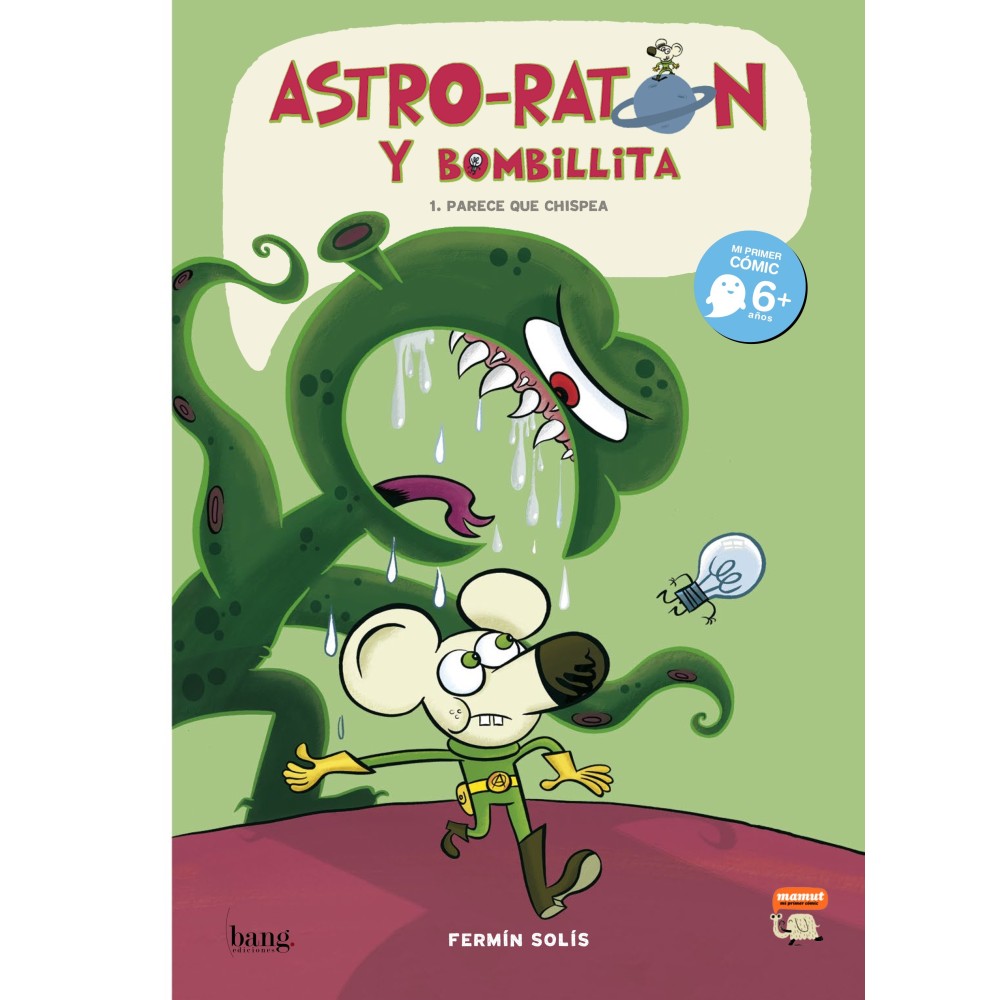 Astro-ratón y bombillita 1, Parece que chispea (numérique)