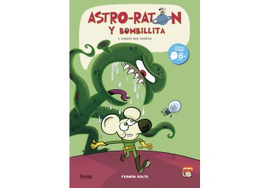 Astro-ratón y bombillita 1, Parece que chispea (digital)