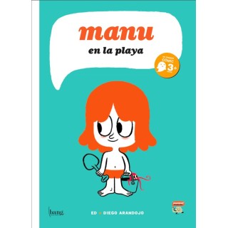 Manu en la playa