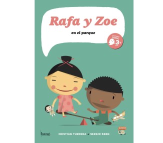 Rafa y Zoe en el parque (digital)