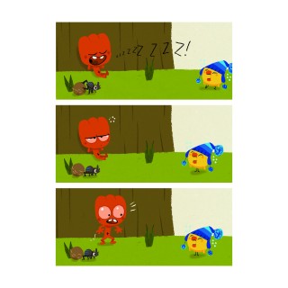 Pticawa et le caneton