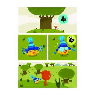 Pticawa et le caneton