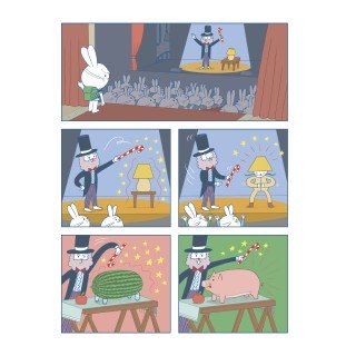 Churro et le magicien