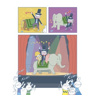 Churro et le magicien