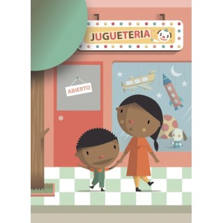 Rafa y Zoe en el parque