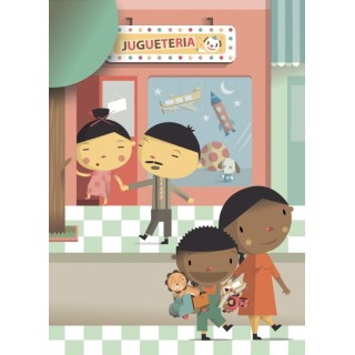 Rafa y Zoe, un après-midi au parc au parc