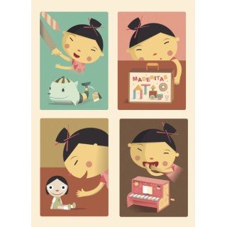 Rafa y Zoe, un après-midi au parc au parc