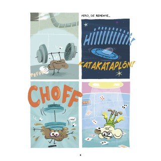 Cosmo-souris et Ampoulette 2, poulet en vue