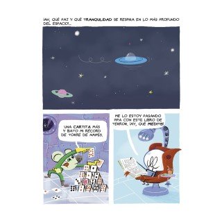 Cosmo-souris et Ampoulette 2, poulet en vue