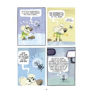 Cosmo-souris et Ampoulette 2, poulet en vue