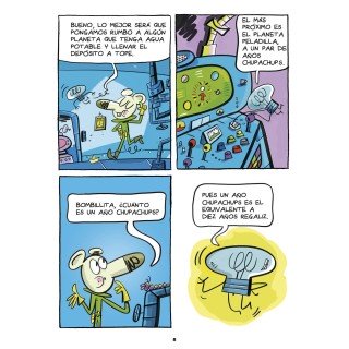 Cosmo-souris et Ampoulette 4, La planète dragée