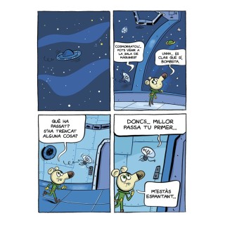 Cosmo-souris et Ampoulette 5, Retour sur terre inconnue