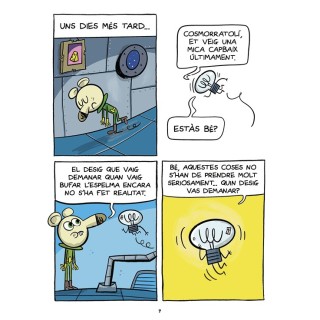 Cosmo-souris et Ampoulette 5, Retour sur terre inconnue