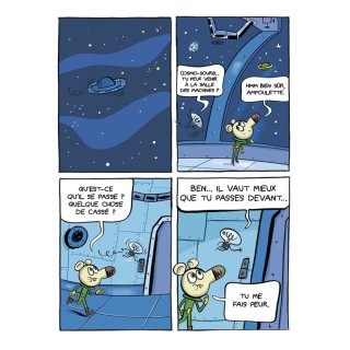 Astro-ratón y bombillita 5, Retorno a una Tierra desconocida