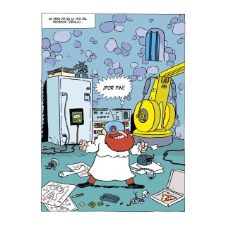 Superpatata 5, Los robots del profesor Tornillo