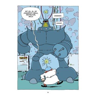 Superpatate 5, Les robots du professeur Boulon