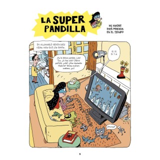 La Bande des super 2, Ma mère est perdue dans le temps