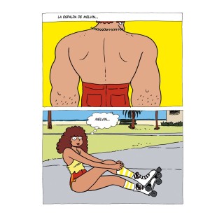 Melvin nº1, supersexy roller