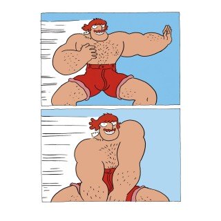 Melvin nº1, supersexy roller