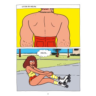 Melvin nº1, supersexy roller