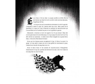 El lobo en la luna