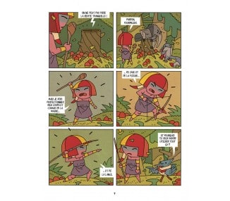Zonia et le feu