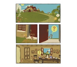 Manu, surprises à la maison !