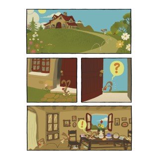 Manu, surprises à la maison !