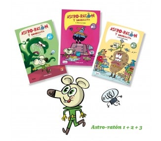 Pack Astro-ratón 1 à 3 (espagnol)