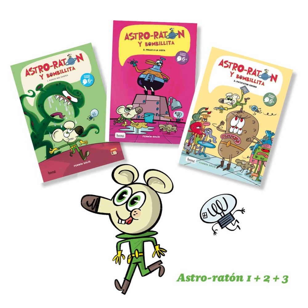 Pack Astro-ratón 1 a 3 (castellano)