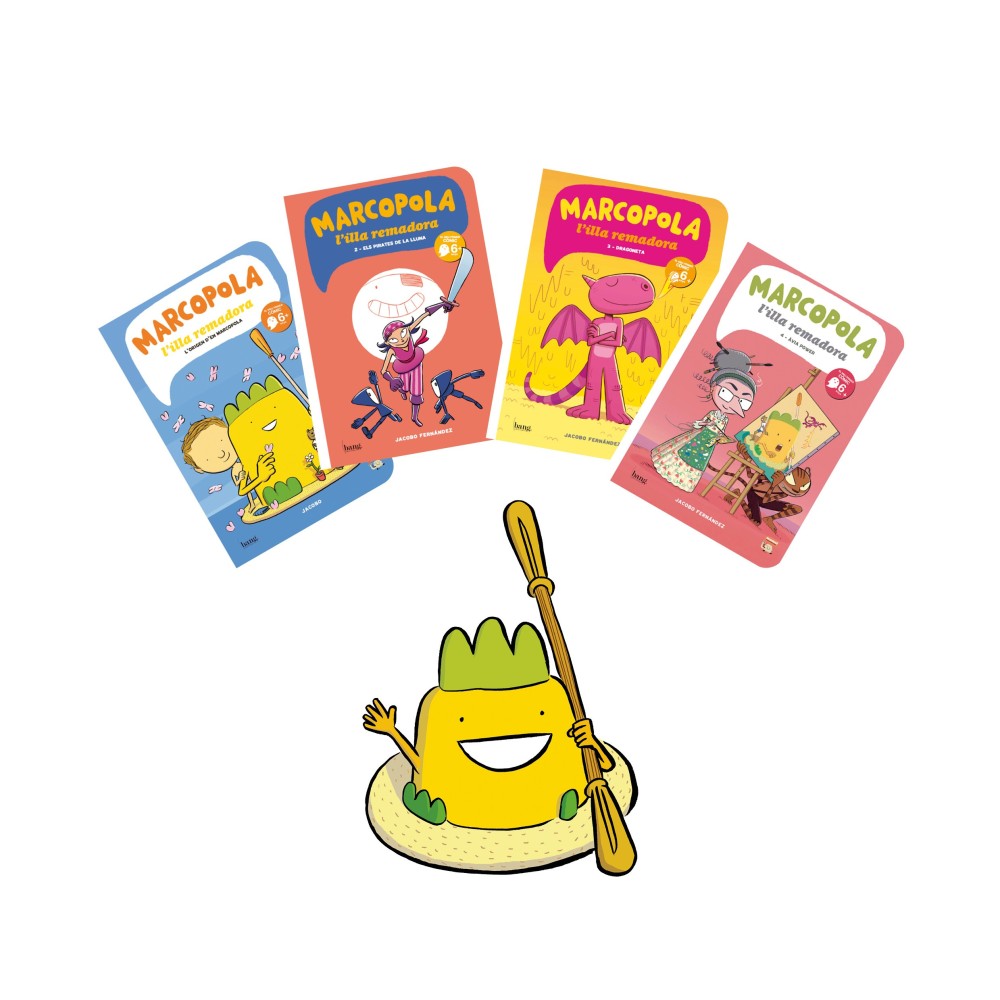 Pack Marcopola 1 à 4 (espagnol)