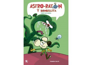 Astro-ratón y bombillita, parece que chispea