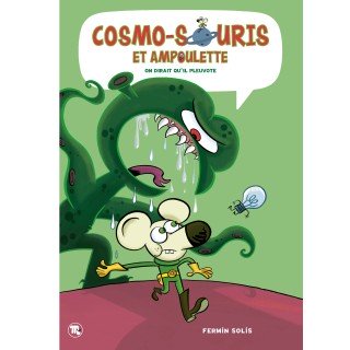 Astro-ratón y bombillita, parece que chispea