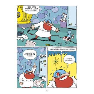 Superpatata 5, Els robots del professor Cargol