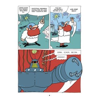 Superpatata 5, Els robots del professor Cargol