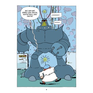 Superpatata 5, Els robots del professor Cargol