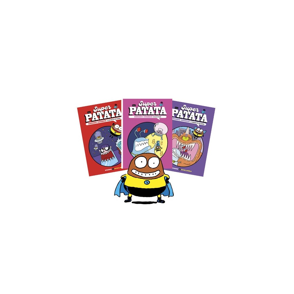 Pack superpatata 11 + 12 + 13 (espagnol) Pack superpatata 11 + 12 + 13 (espagnol)
