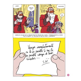 Sherlock Holmes, L'homme qui grimpait