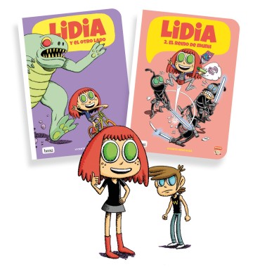 Pack Lidia 1 a 2 (castellano)