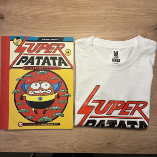 Pack Camiseta (talla 5/6 años) + Superpatata contra la nanomalicia