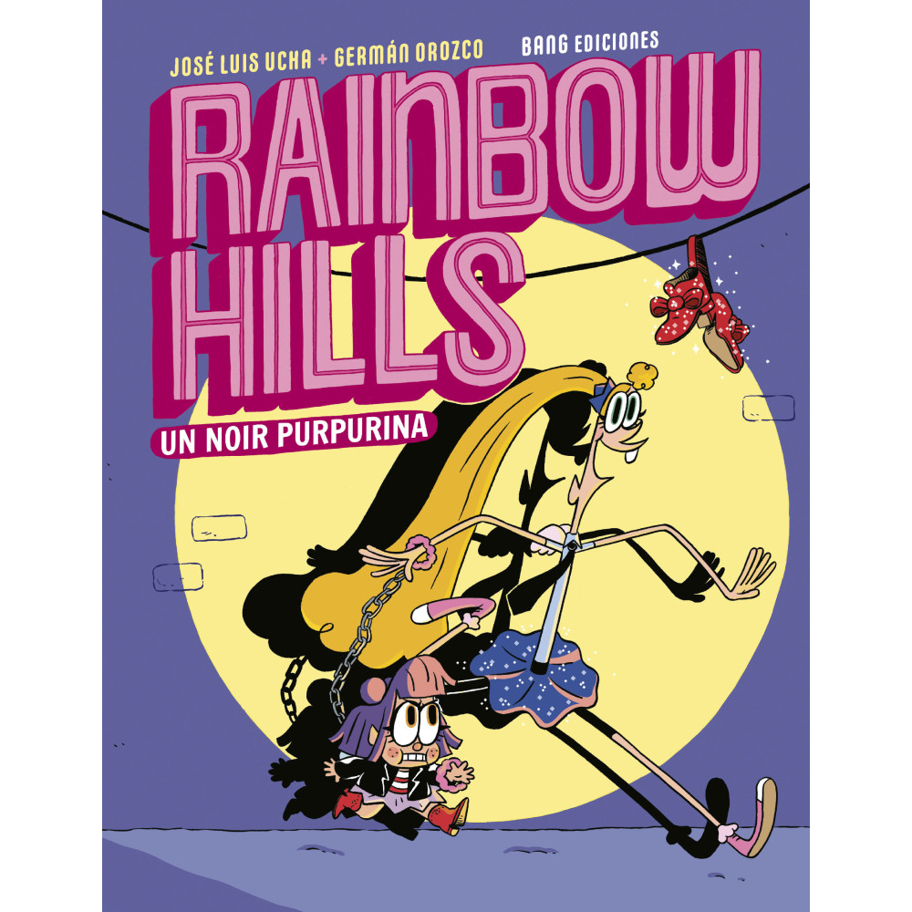 Rainbow Hills, un noir purpurina