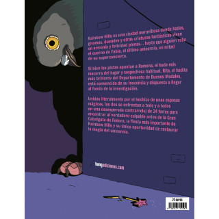 Rainbow Hills, un noir purpurina